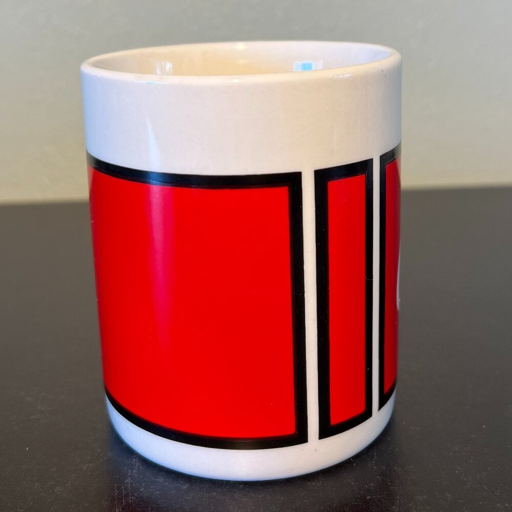 Vintage Coca-Cola Logo Ceramic Coffee Mug 1997 Gibson Houseware ~ Advertising - Picture 3 of 8